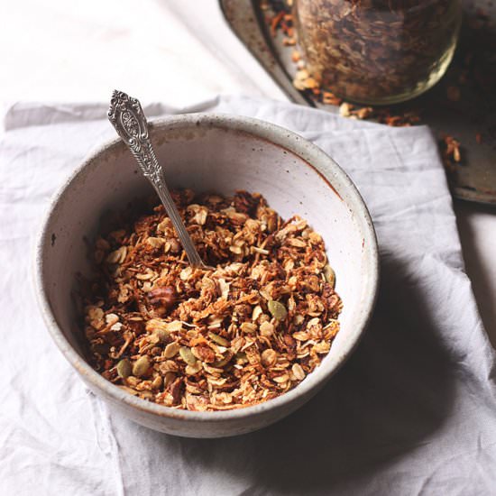 Carrot Cake Granola - Recipe photo by tohercore