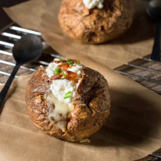 Baked Potatoes - Recipe photo by currytrail