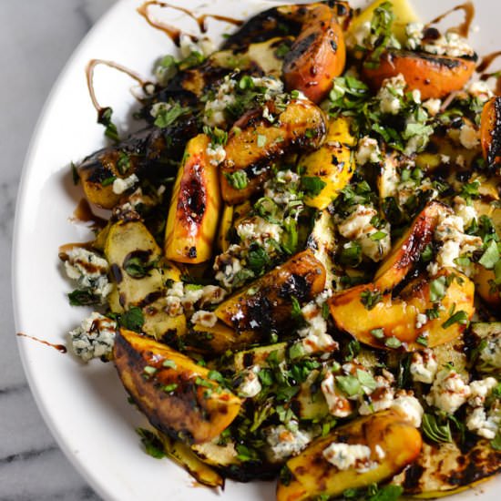 Grilled Summer Squash Salad - Recipe photo by thingsimadetoday