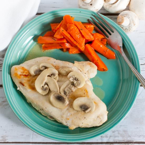Mushroom Dijon Chicken - Recipe photo by SimpleFood365