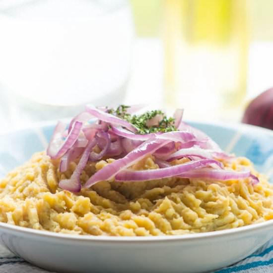 Dominican Mangu - Recipe photo by thatgirlcookshealthy