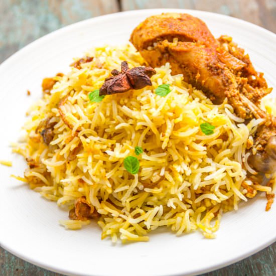 Easy Chicken Dum Biryani - Recipe photo by Priyanka DK
