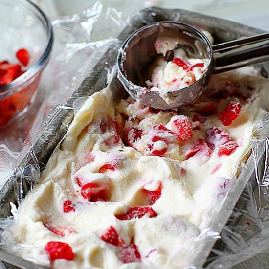 Two Ingredient Ice Cream - Recipe photo by iambaker
