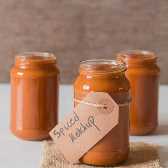 Homeade Spiced Tomato Ketchup - Recipe photo by recipesfromapantry
