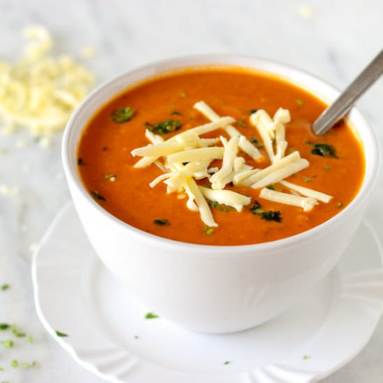 Homemade Tomato Soup - Recipe photo by cassiboeno