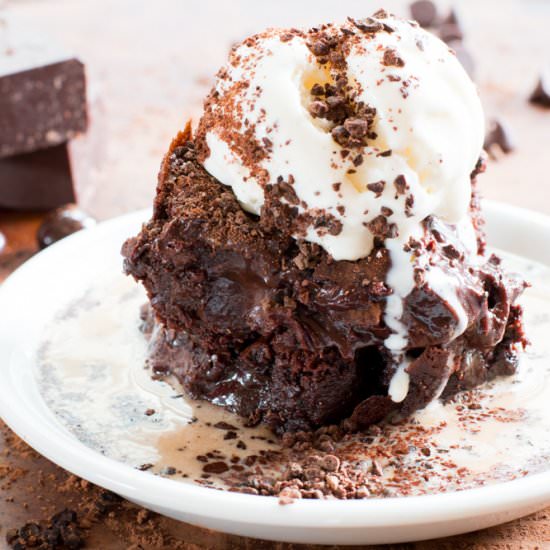 Chocolate Brownies with Espresso - Recipe photo by megiswell