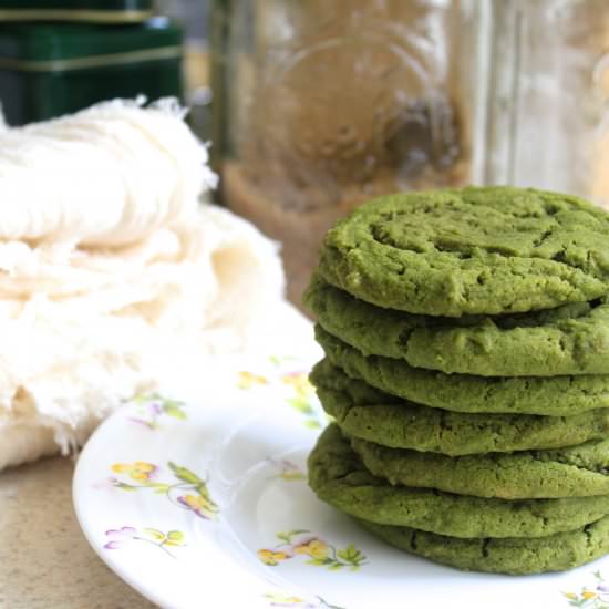 Green Tea Cookies - Recipe photo by yangjanice