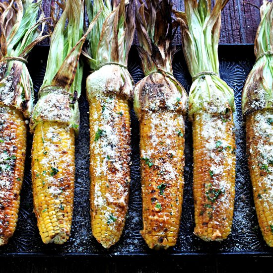 Grilled Corn - Recipe photo by simply sated