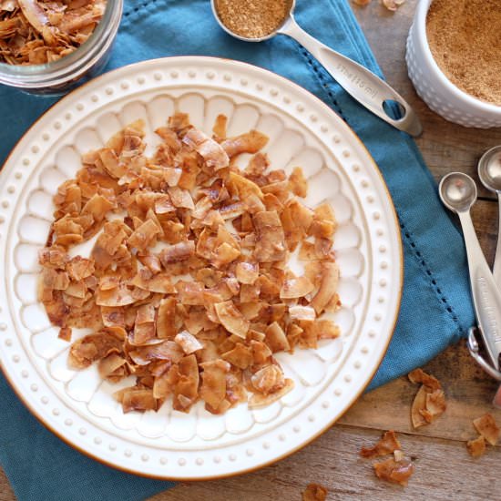 Salty & Sweet Coconut Chips - Recipe photo by realsimplegood