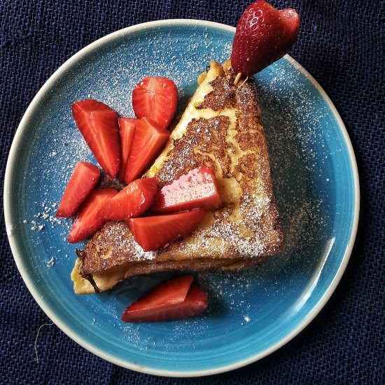 Strawberry Cheese French Toast - Recipe photo by Thoughts Over Chai