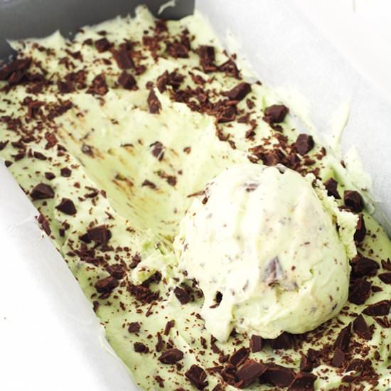 Mint Chocolate Chip Ice Cream - Recipe photo by Sweetest Menu
