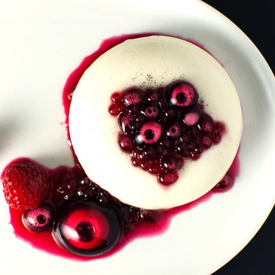 White Chocolate Coconut Pana Cotta - Recipe photo by The Flavor Bender