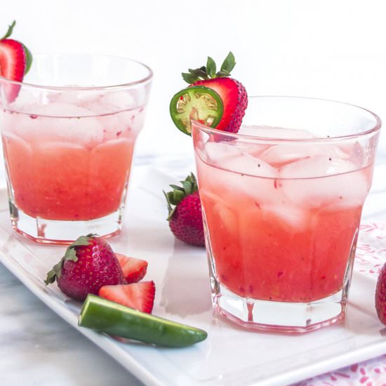 Spicy Strawberry Daiquiri - Recipe photo by Summerfield Delight