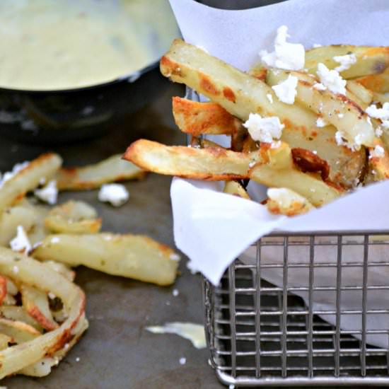 Oven-Baked Feta Fries - Recipe photo by the_secret_ingredient_is