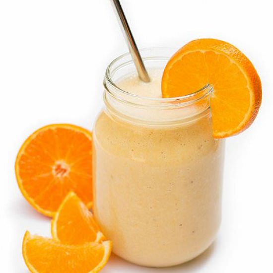 orange creamsicle smoothie - Recipe photo by Amy in the Kitchen