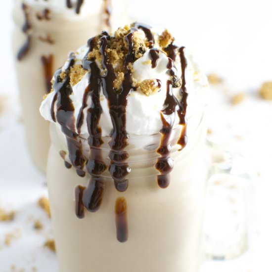 Choc. Peanut Butter Banana Shake - Recipe photo by Stuck on Sweet