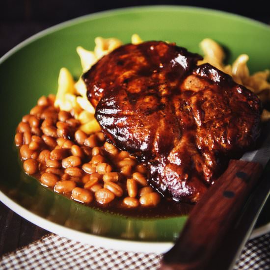 Perfect Smoked Thick Cut Pork Chops - Recipe photo by kita roberts