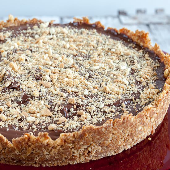 Mexican Chocolate Pie - Recipe photo by ohmydish