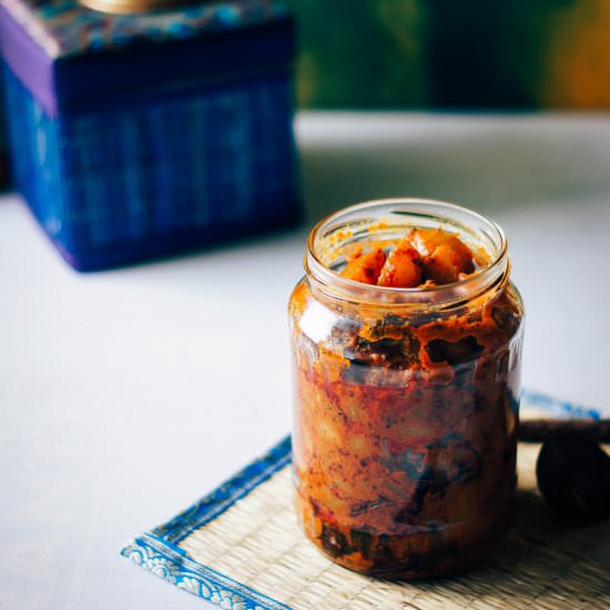 Nellikya Pickle - Recipe photo by acupcakeforlove