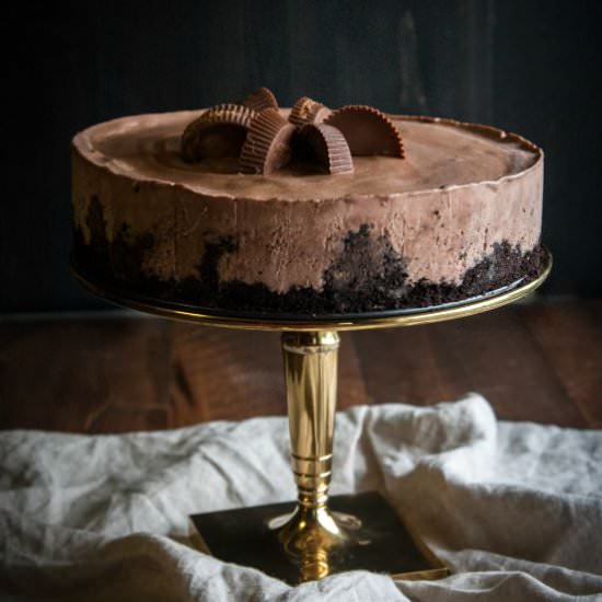 Chocolate Reese's Ice Cream Cake - Recipe photo by Sweetphi
