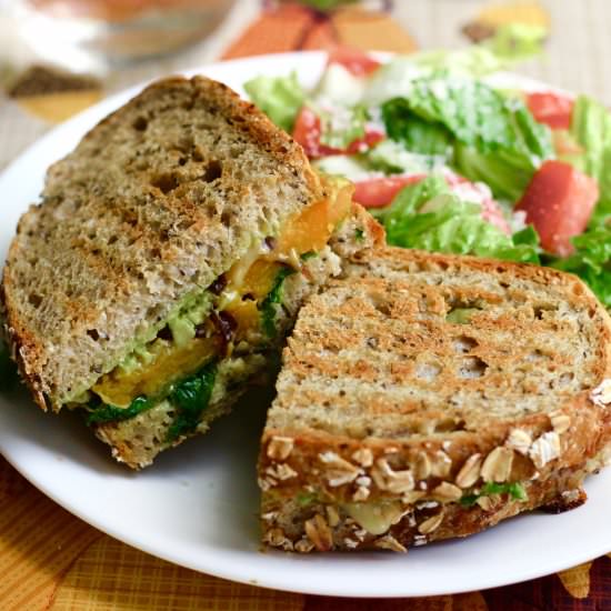 Butternut Squash & Brie Panini's - Recipe photo by Stacey Homemaker