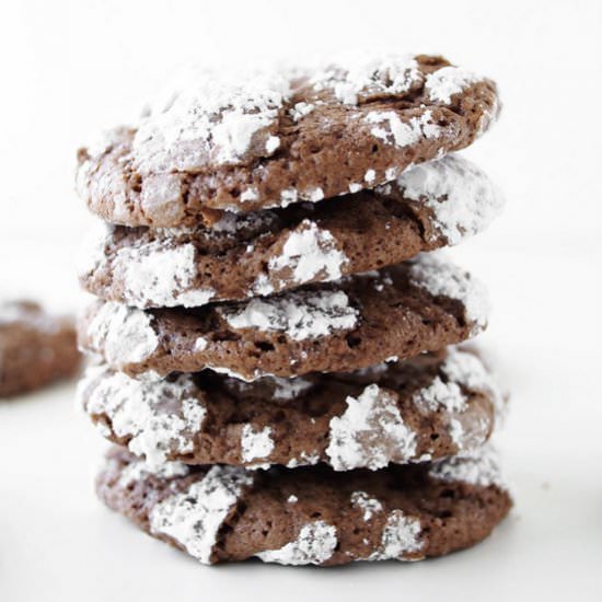 Chocolate Crackle Cookies - Recipe photo by thekitchenpaper