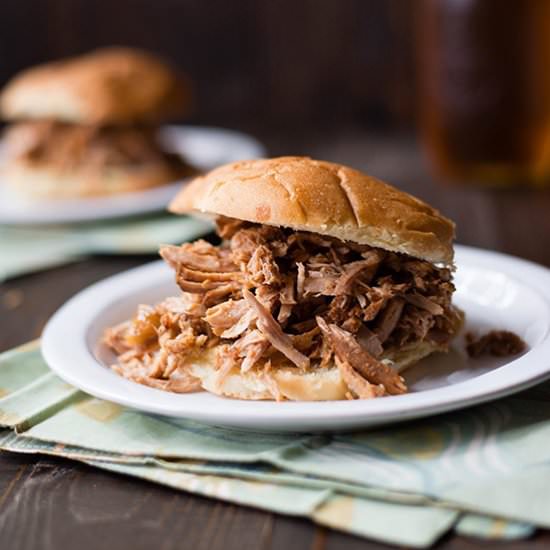 Best Crock Pot Pulled Pork Sandwich - Recipe photo by asweetpeachef