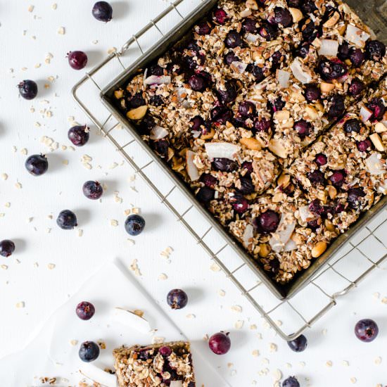 Oatmeal Breakfast Bars - Recipe photo by theadventuresofbobandshan