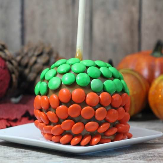M&M Caramel Apple - Recipe photo by Adventures Of Country Divas