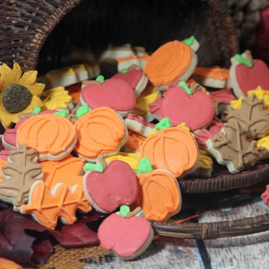 Fall Mini Sugar Cookies - Recipe photo by Adventures Of Country Divas