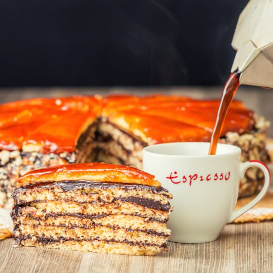 Dobos Torte - Recipe photo by Brian Jones