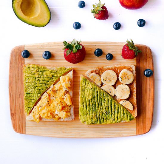 3 Toasts - Recipe photo by yellowfingers