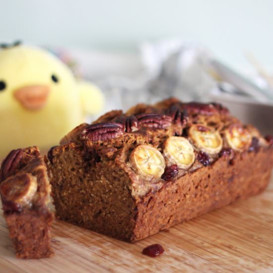 No Sugar Banana Bread - Recipe photo by Yukitchen