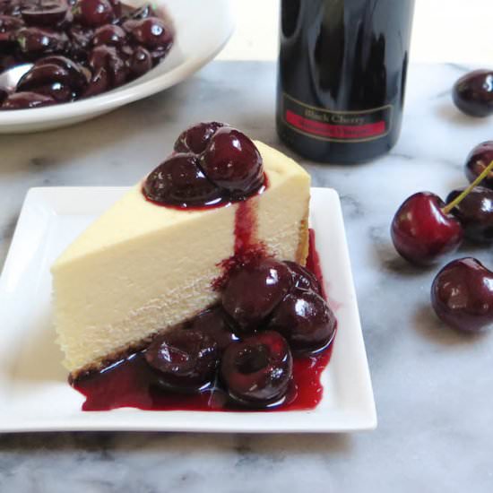 Balsamic Glazed Cherries - Recipe photo by Spatulaqueens