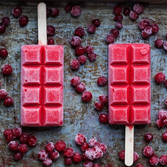 Redcurrants Sorbet - Recipe photo by DIYfoodblog