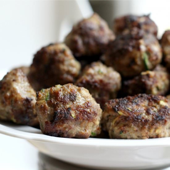Zucchini Meatballs - Recipe photo by ldh