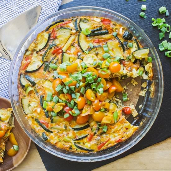 Baked Vegetable Frittata - Recipe photo by northwestworkshop