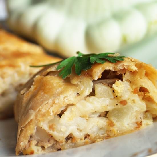 Patty Pan Squash Strudel - Recipe photo by SweetLaab