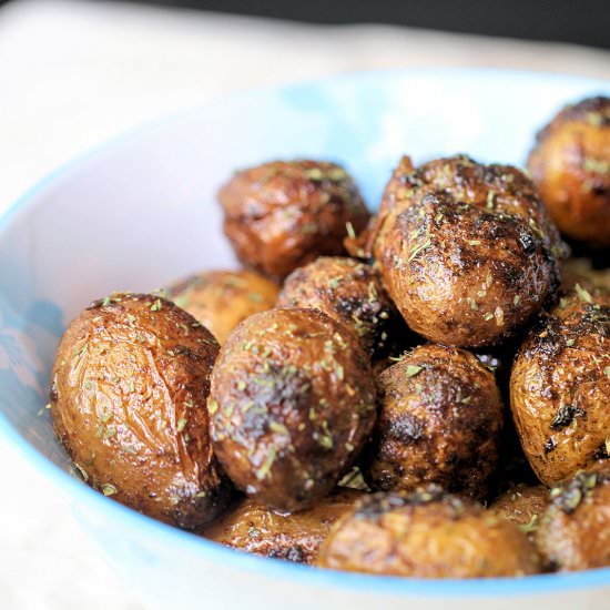 Herb Roasted Baby Potatoes - Recipe photo by TheKitchenWhisperer