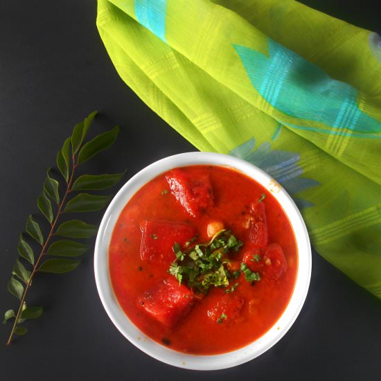 Watermelon Curry - Recipe photo by healingtomato