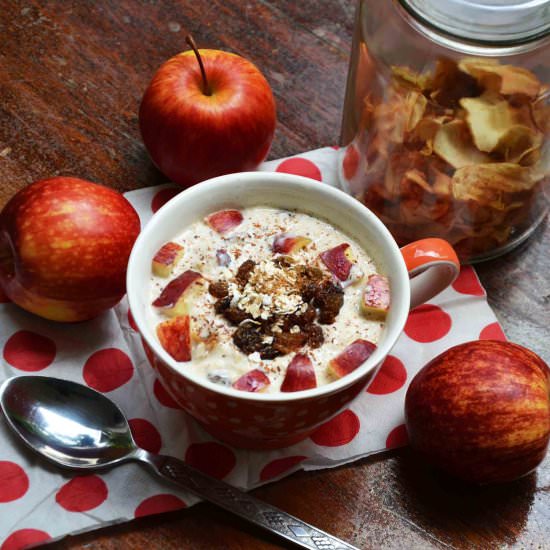 Apple Pie Overnight Oats - Recipe photo by PeckishMe