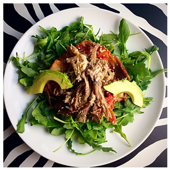 5 Spice Pulled Pork - Recipe photo by Whisk and Tell