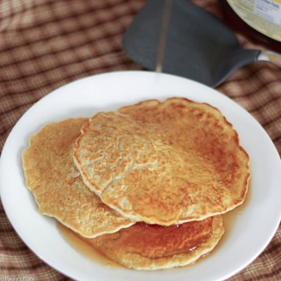 Oat Bran Pancakes - Recipe photo by Paulas Plate