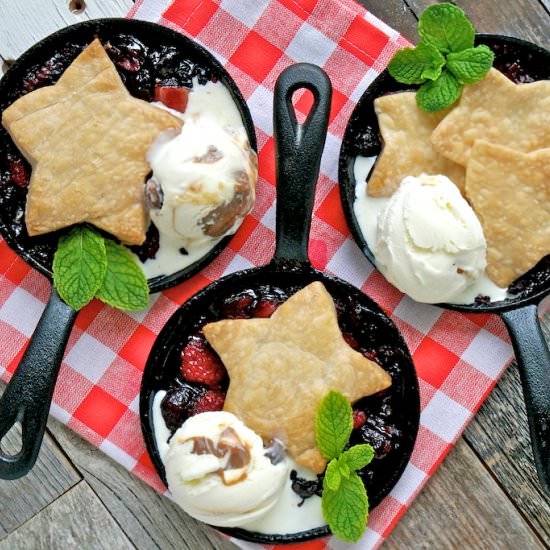 Mini Mixed Berry Cobbler - Recipe photo by SurfandSunshine
