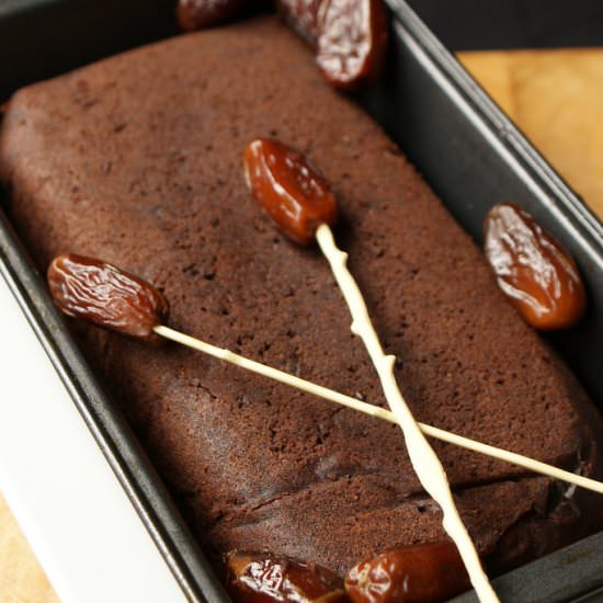 Chocolate and Tea Infused Date Loaf - Recipe photo by Bong Appetite