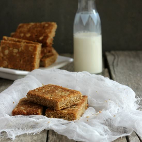 Anzac Slice - Recipe photo by 3pickles