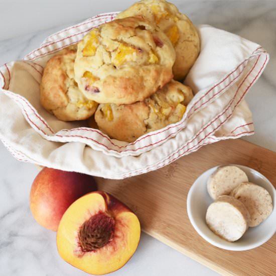 Nectarine Drop Biscuits - Recipe photo by getinmymouf
