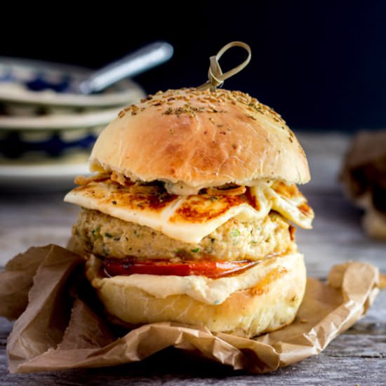 Oriental Burger - Recipe photo by Cuisine moi un mouton