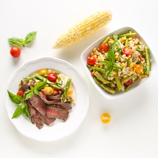 Marinated Flank Steak - Recipe photo by chef julie yoon