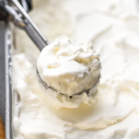 Easy No Churn Vanilla Ice Cream - Recipe photo by LifemadeSweeter